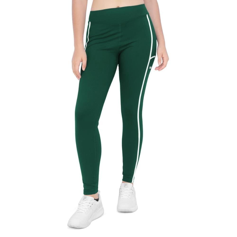 Calça Legging Fila Tennis Sports Club Verde e Branca