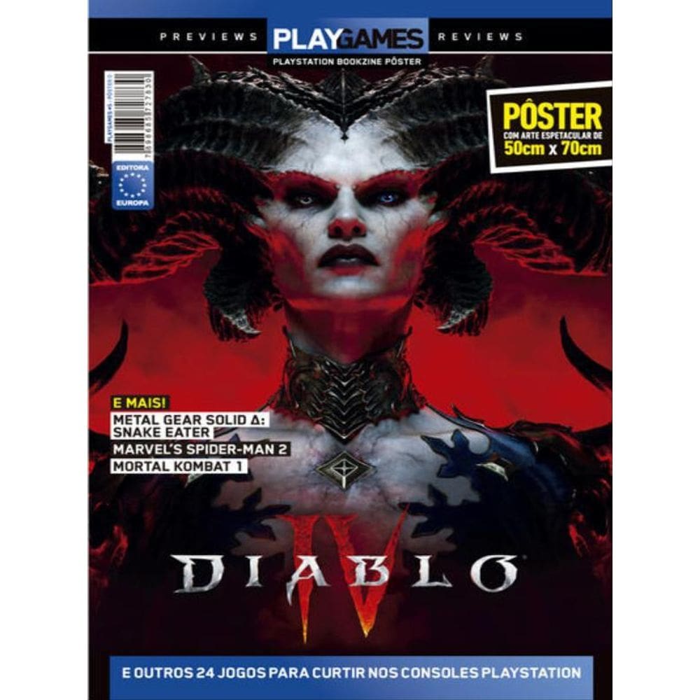 Superpôster Playgames - Diablo 4