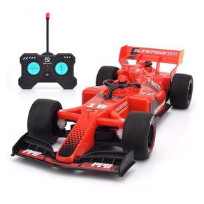 Carrinho Corrida F1 Controle Remoto Fumaça Led Simulação