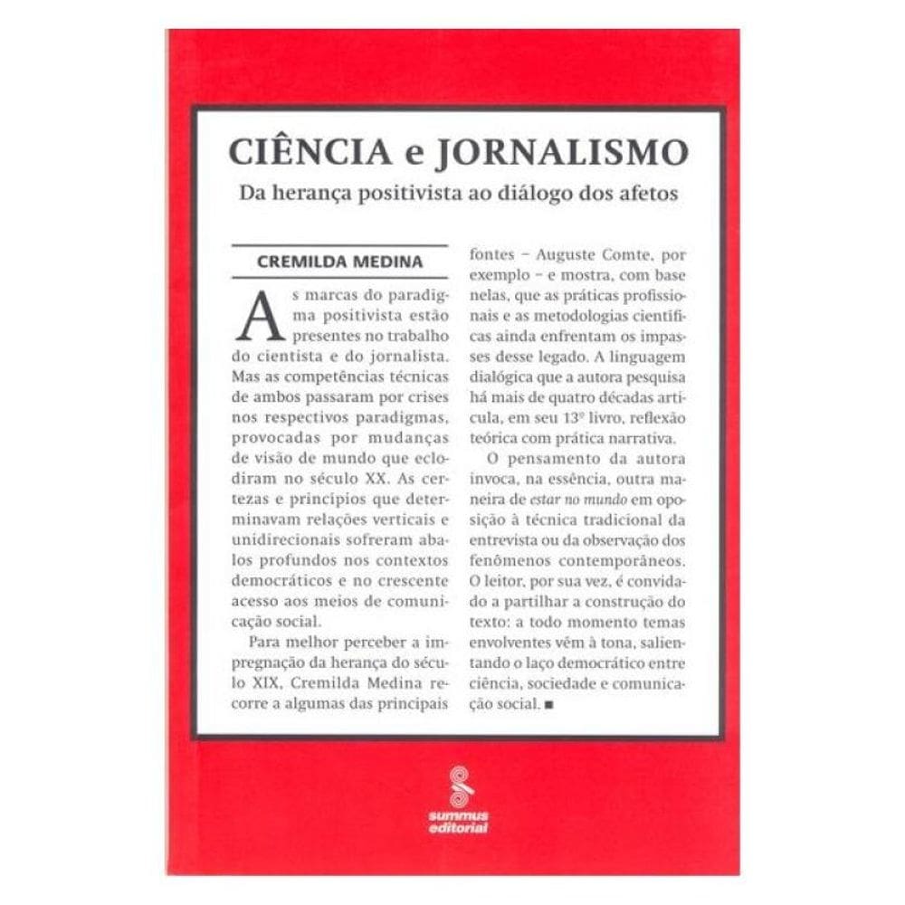 Ciência E Jornalismo