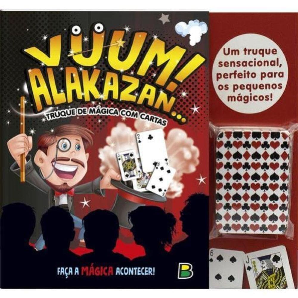 Vuum! Alakazan...Truque De Mágica Com Cartas