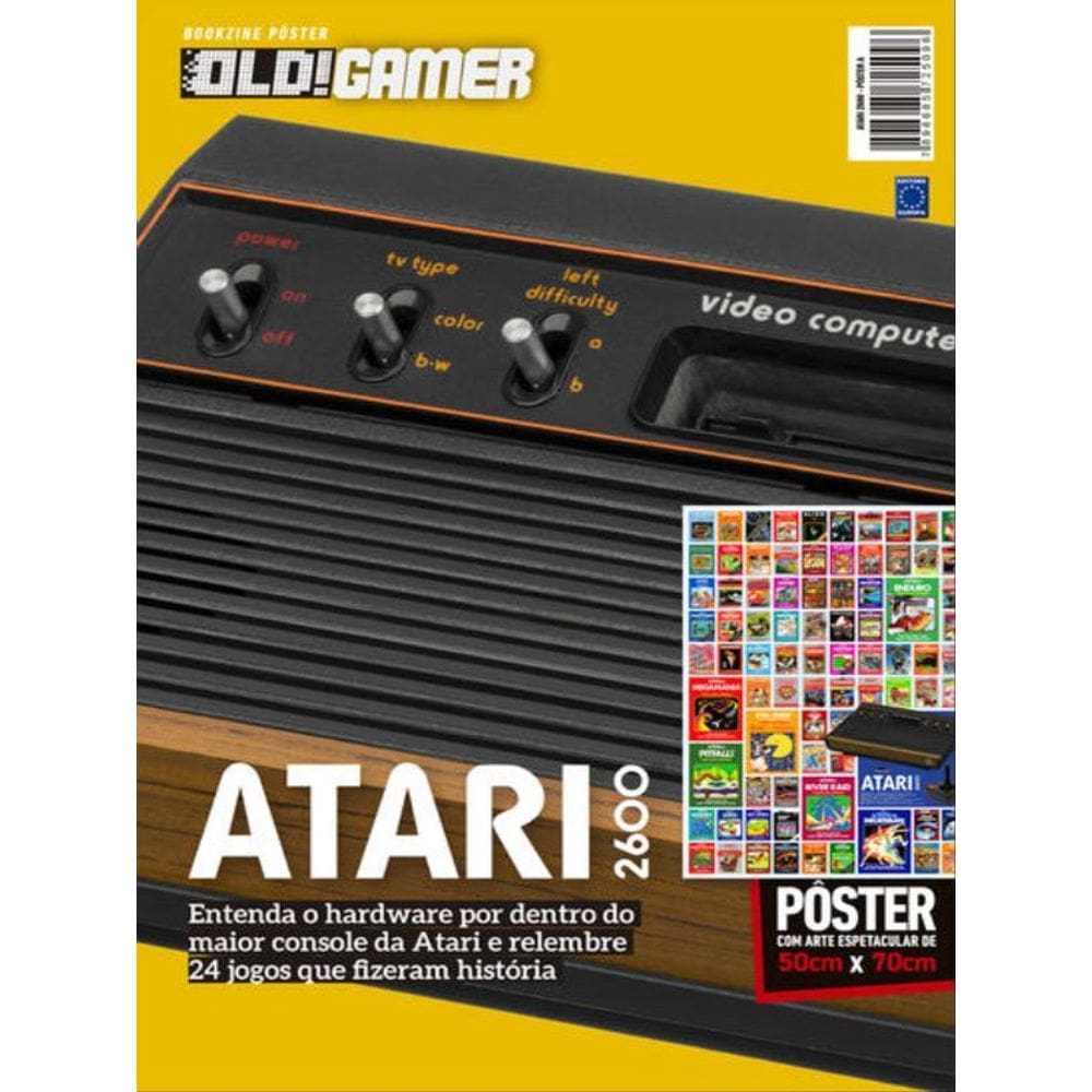 Superpôster Old!Gamer - Atari 2600 - Arte A