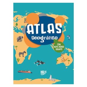 Atlas Geográfico: Bandeiras Dos Países E Estados Do Brasil - Acompanha Megapôster Do Mapa-Múndi