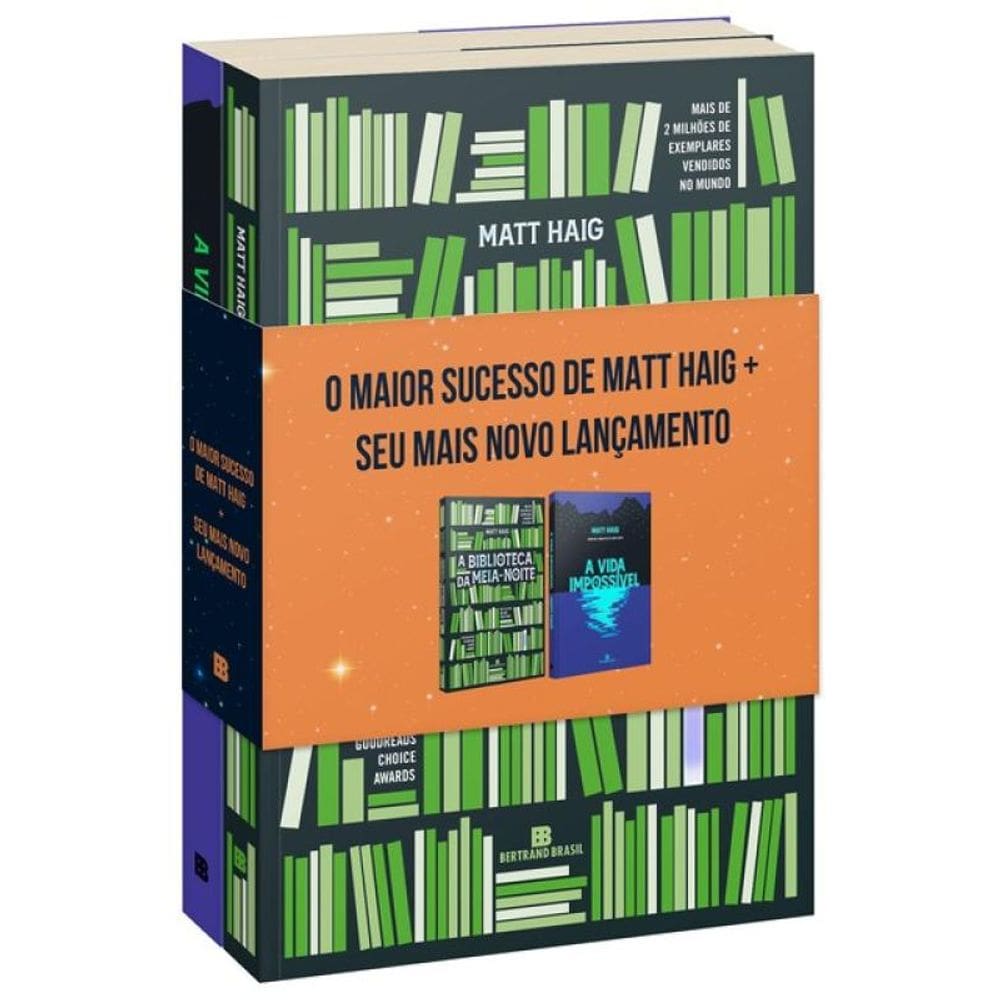 Kit A Biblioteca Da Meia-Noite + Vida Impossível