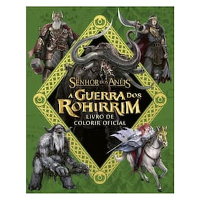 O Senhor Dos Anéis: A Guerra Dos Rohirrim – Livro De Colorir Oficial Do Filme&Nbsp;De Kenji Kamiyama