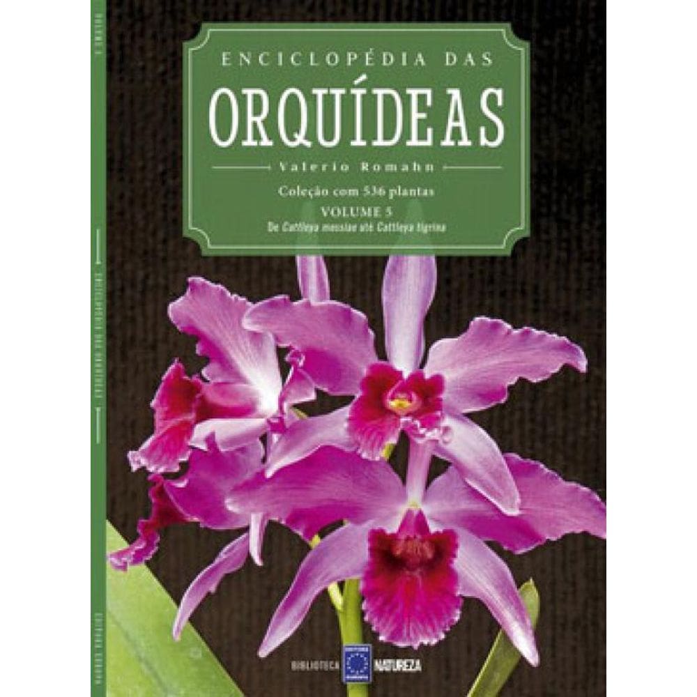 Enciclopédia Das Orquídeas - Volume 5
