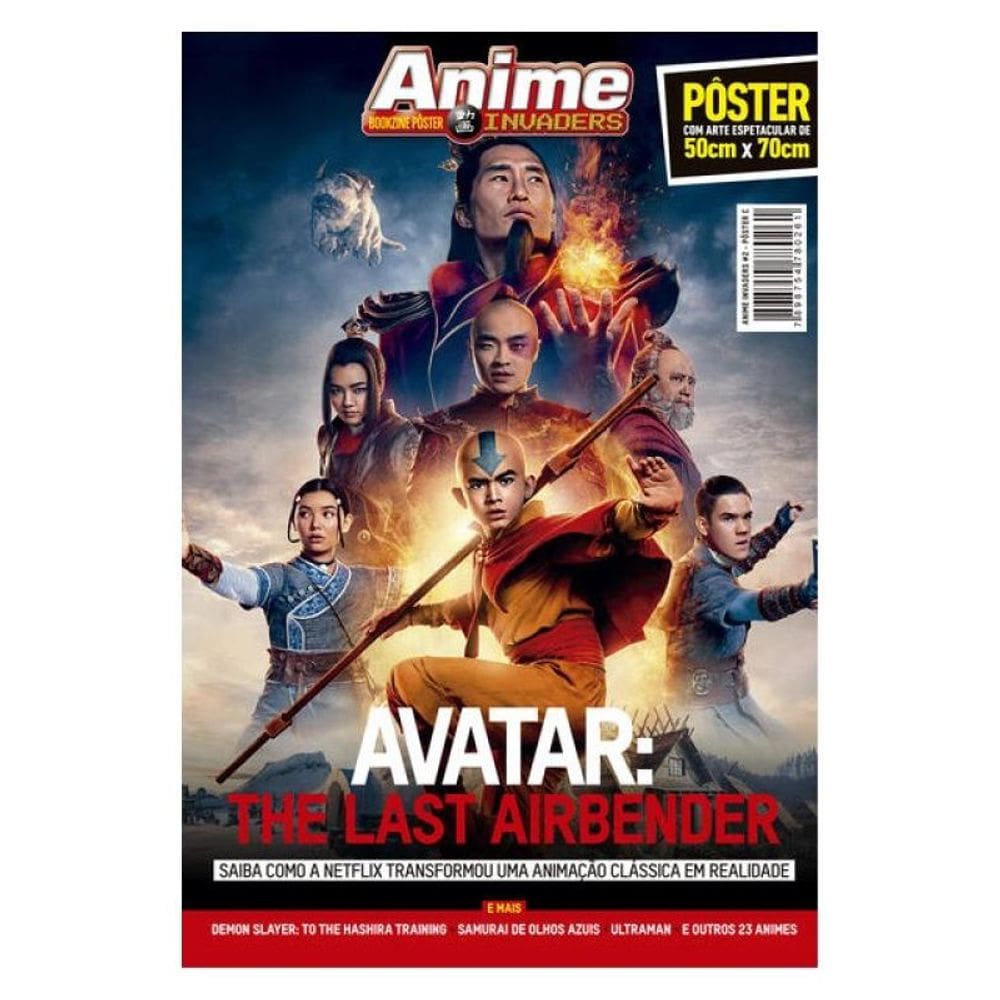 Superpôster Anime Invaders - Avatar: The Last Airbender