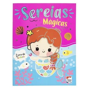 Mundo Da Fantasia: Sereias Mágicas Para Colorir