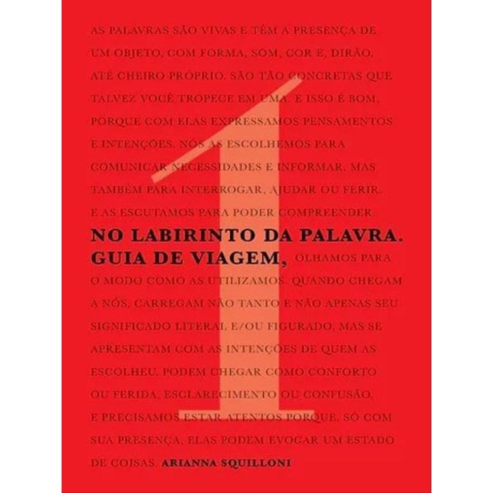 O Labirinto Da Palavra - Guia De Viagem - 1