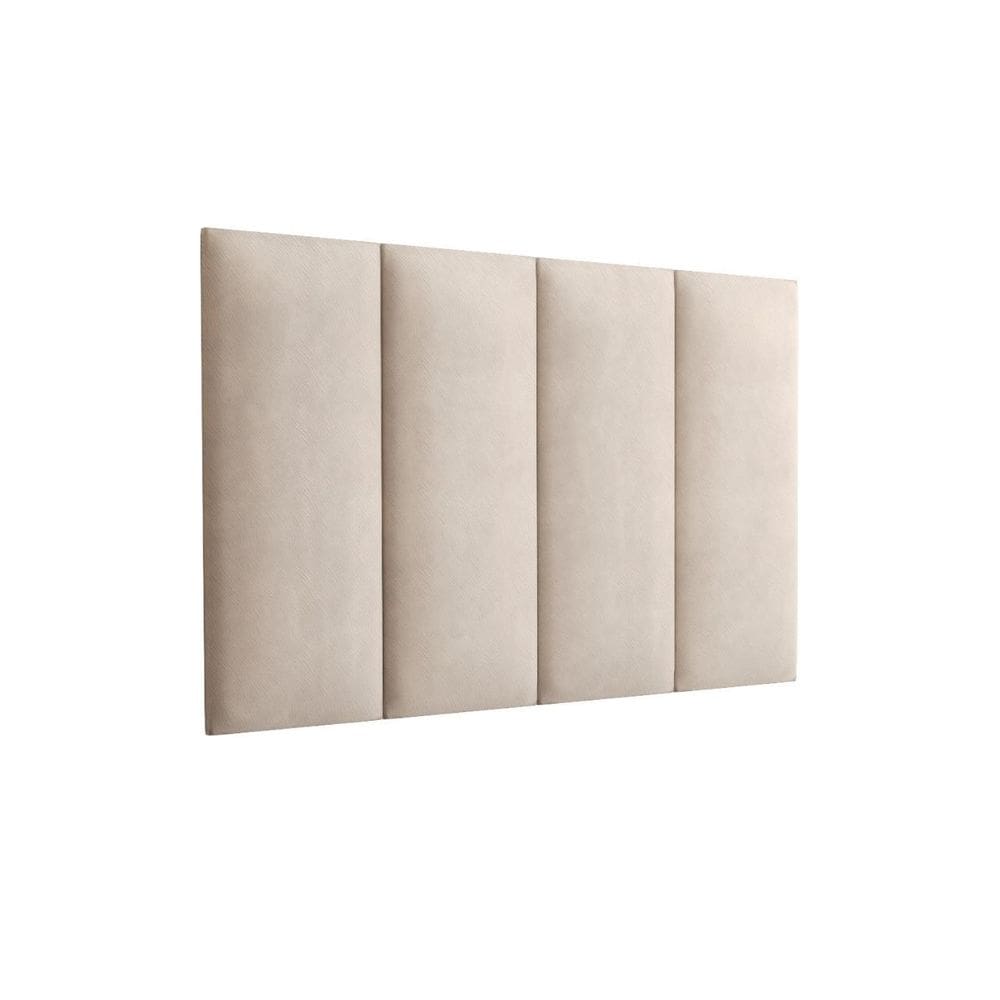 Painel Cama Box Fantasy 0,90 Tecido Suede Cor Nude