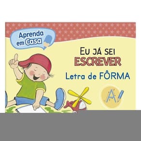 Eu Já Sei Escrever Letra De Fôrma