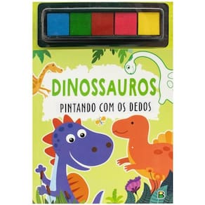 Pintando Com Os Dedos: Dinossauros