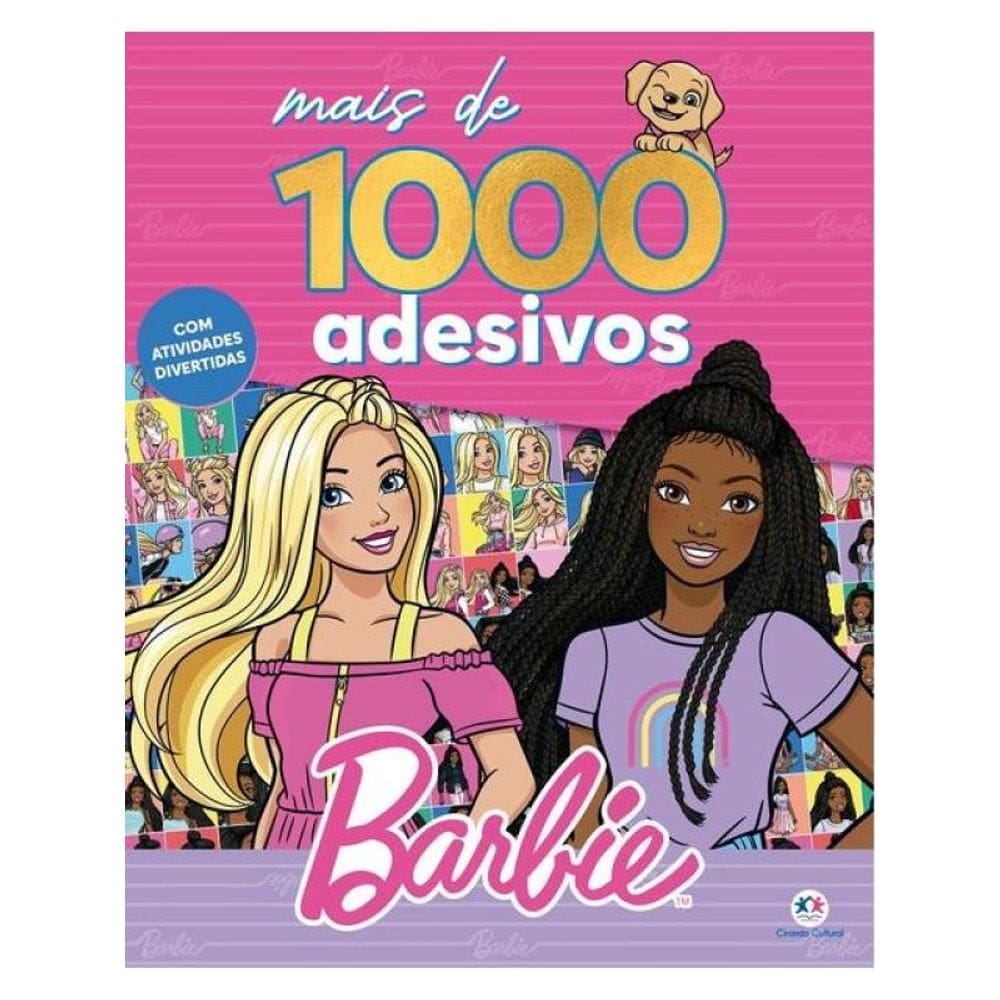 Barbie - Mais De 1000 Adesivos