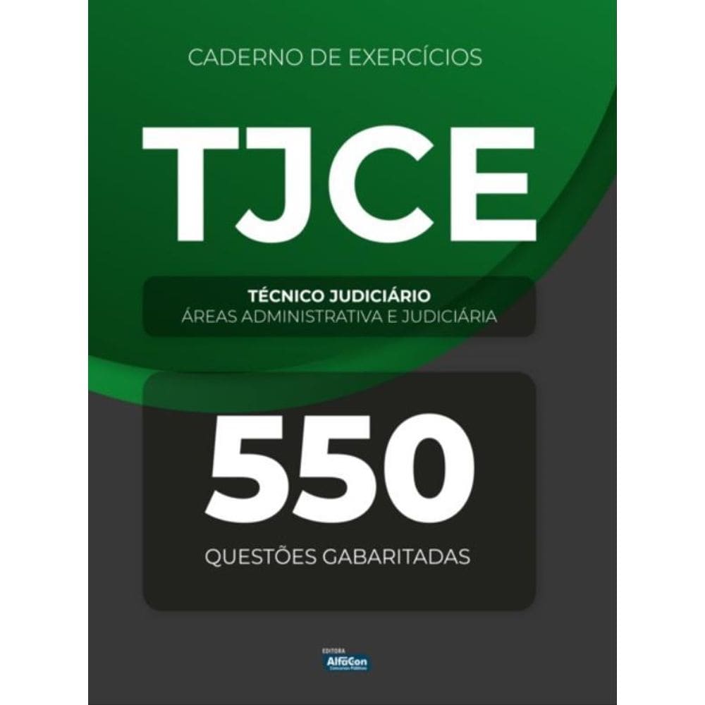 Caderno De Questões - Tjce - Técnico Judiciário - Áreas Administrativa E Judiciária