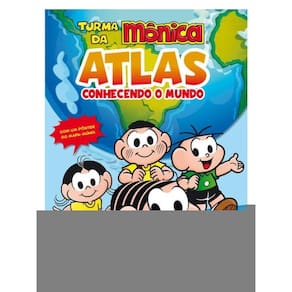 Turma Da Mônica - Atlas - Conhecendo O Mundo