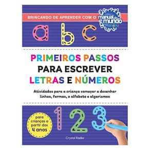 Primeiros Passos Para Escrever Letras E Números