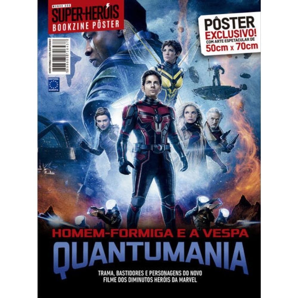 Superpôster Mundo Dos Super-Heróis - Homem-Formiga: Quantumania Arte B