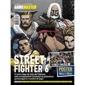 Superpôster Game Master - Street Fighter 6 - Arte B
