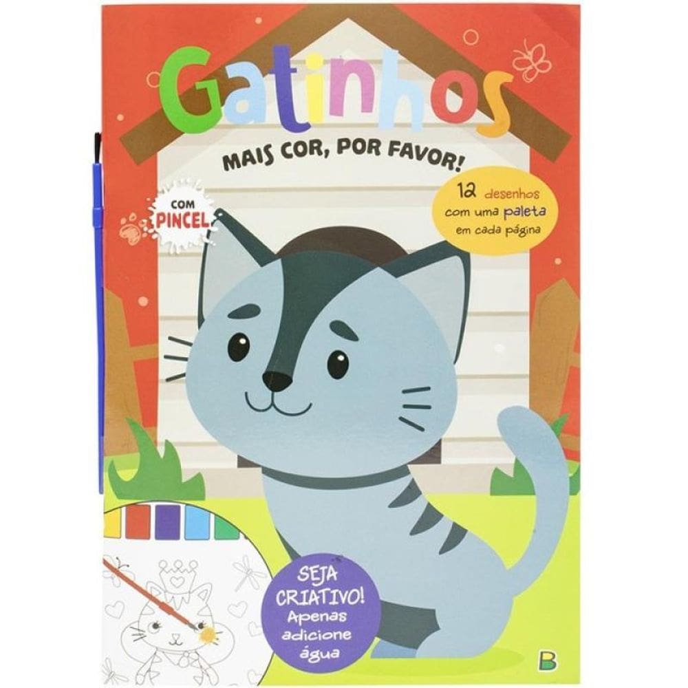 Mais Cor, Por Favor! Gatinhos