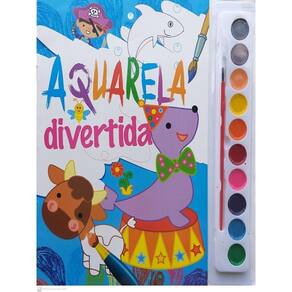 Aquarela Divertida - Azul