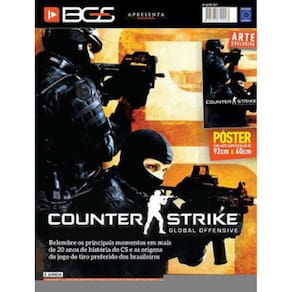Revista Superpôster Bgs - Counter Strike Global Offensive