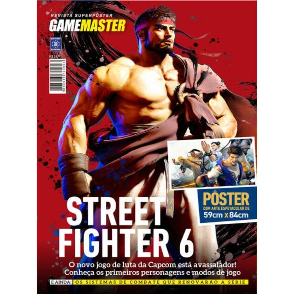 Superpôster Game Master - Street Fighter 6