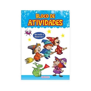 Bloco De Atividades: Aprenda A Observar - Exercícios Divertidos E Educativos