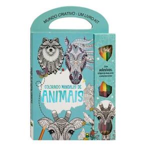 Mundo Criativo: Colorindo Mandalas De Animais
