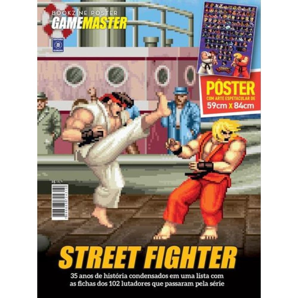 Superpôster Game Master - Street Fighter