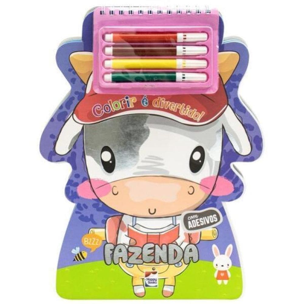 Colorir É Divertido! Fazenda