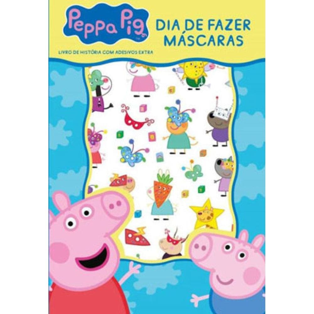 Peppa Pig - Livro De História Com Adesivos - Extra