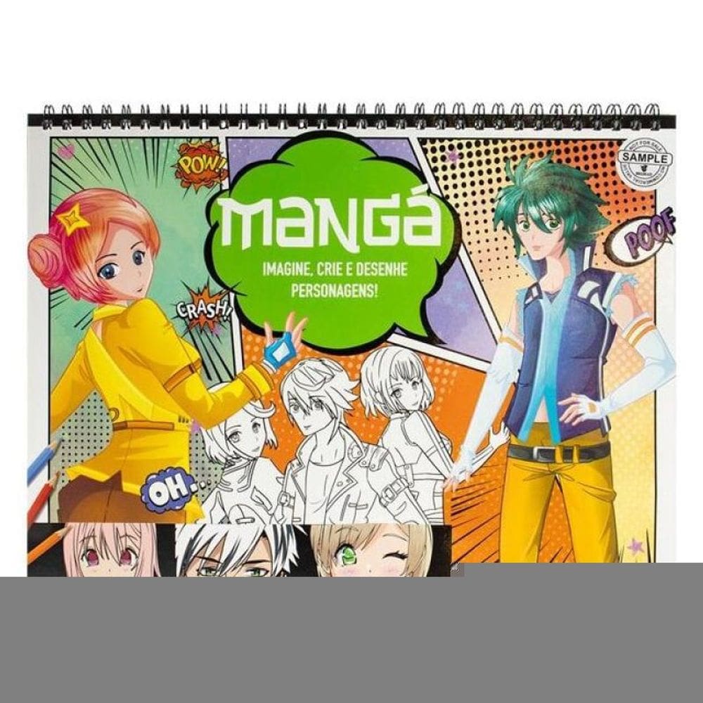Mangá - Imagine E Crie: Verde