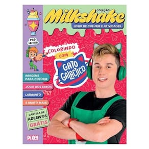 Colorindo Com Gato Galactico - Coleção Milkshake