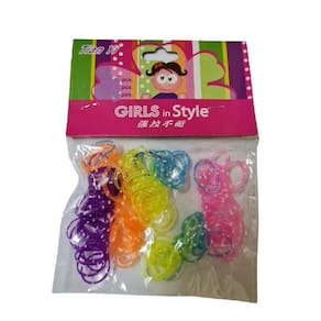 Kit 120 Xuxinhas Elástico Cabelo Silicone Colorida Bolinha