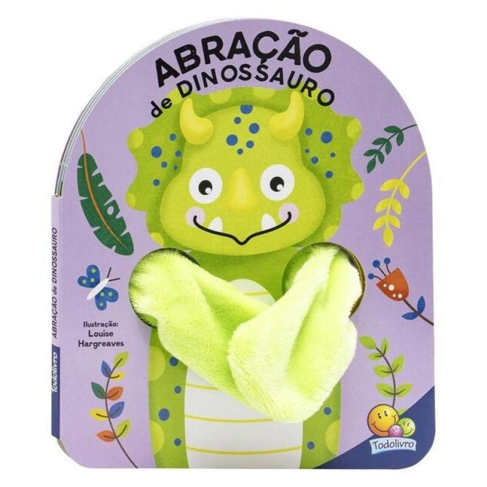 Livro Dedoche - Abração: Abração De Dinossauro