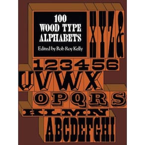 100 Wood Type Alphabets
