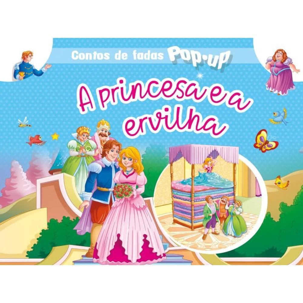 A Princesa E A Ervilha - Contos De Fadas Pop-Up