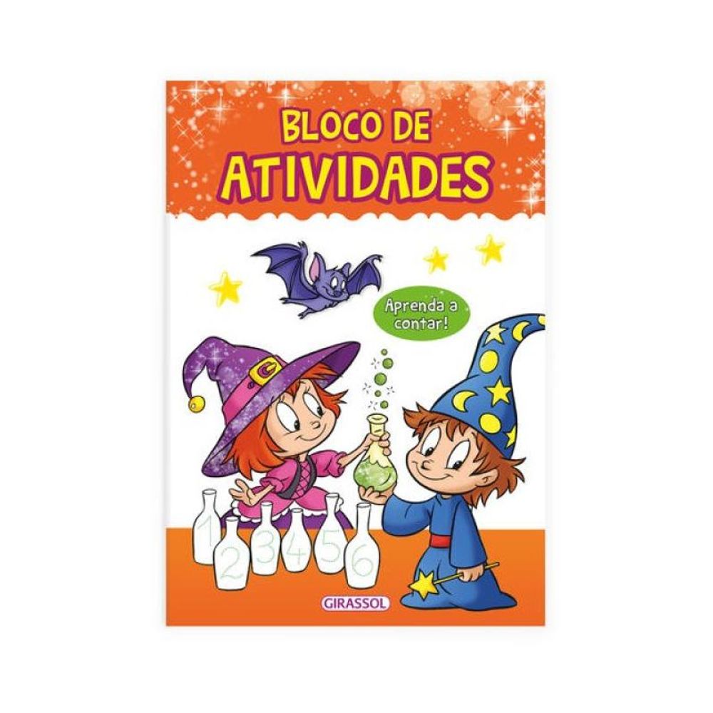Bloco De Atividades: Aprenda A Contar - Exercícios Divertidos E Educativos