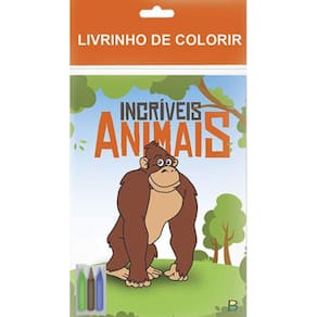 Livrinho De Colorir: Incríveis Animais