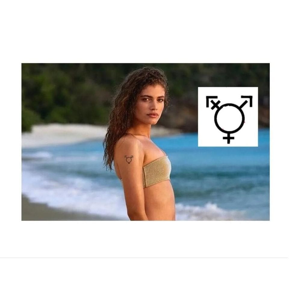 Tatuagem Temporária Lgbt Símbolos Orgulho Gay
