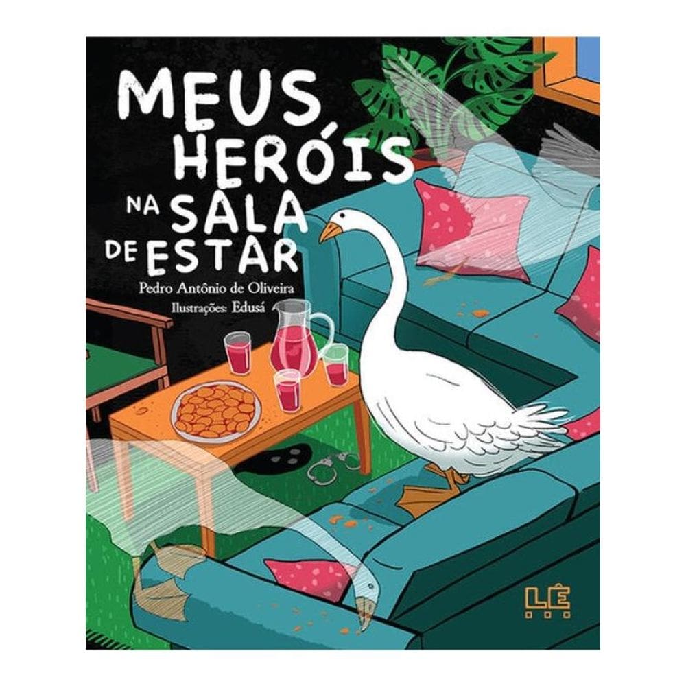 Meus Heróis Na Sala De Estar