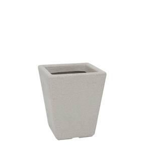 Vaso Terra Trapézio Fosco 30x35cm Granito Pedra