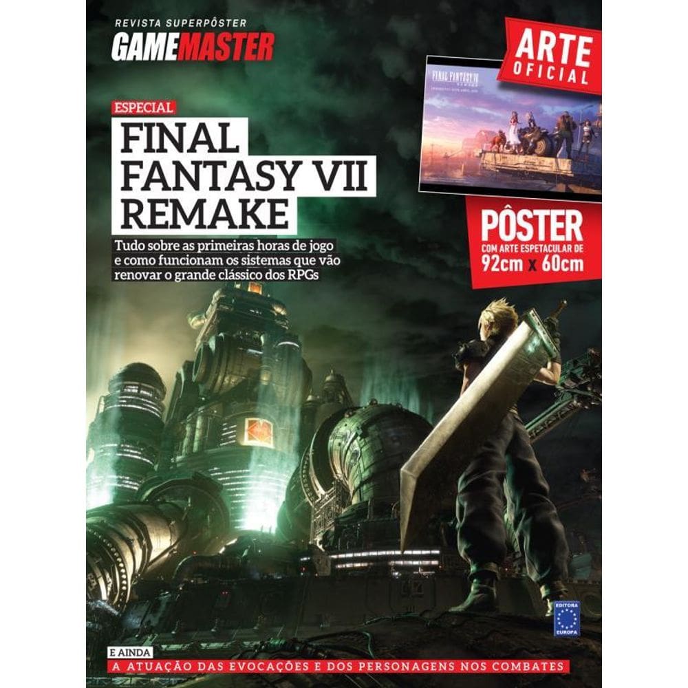 Revista Superpôster - Final Fantasy Vii Remake