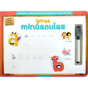 Letras Minúsculas - Escreva Apague E Repita