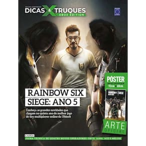 Revista Superpôster Dicas E Truques Xbox Edition Edição 6 - Rainbow Six Siege: Ano 5