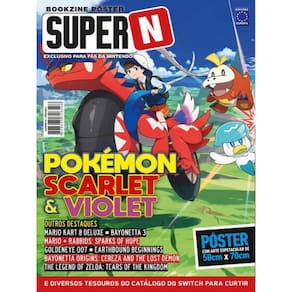 Superpôster Super N - Pokémon Scarlet & Violet