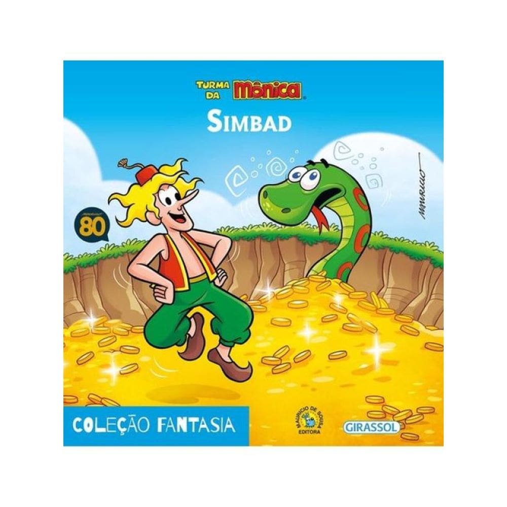 Turma Da Mônica - Fantasia - Simbad