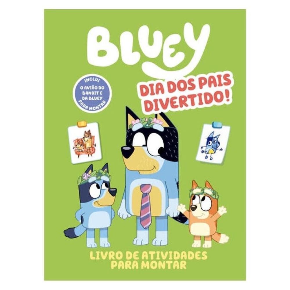 Bluey Livro De Atividades Para Montar