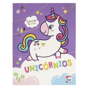 Mundo Da Fantasia: Unicórnios Para Colorir
