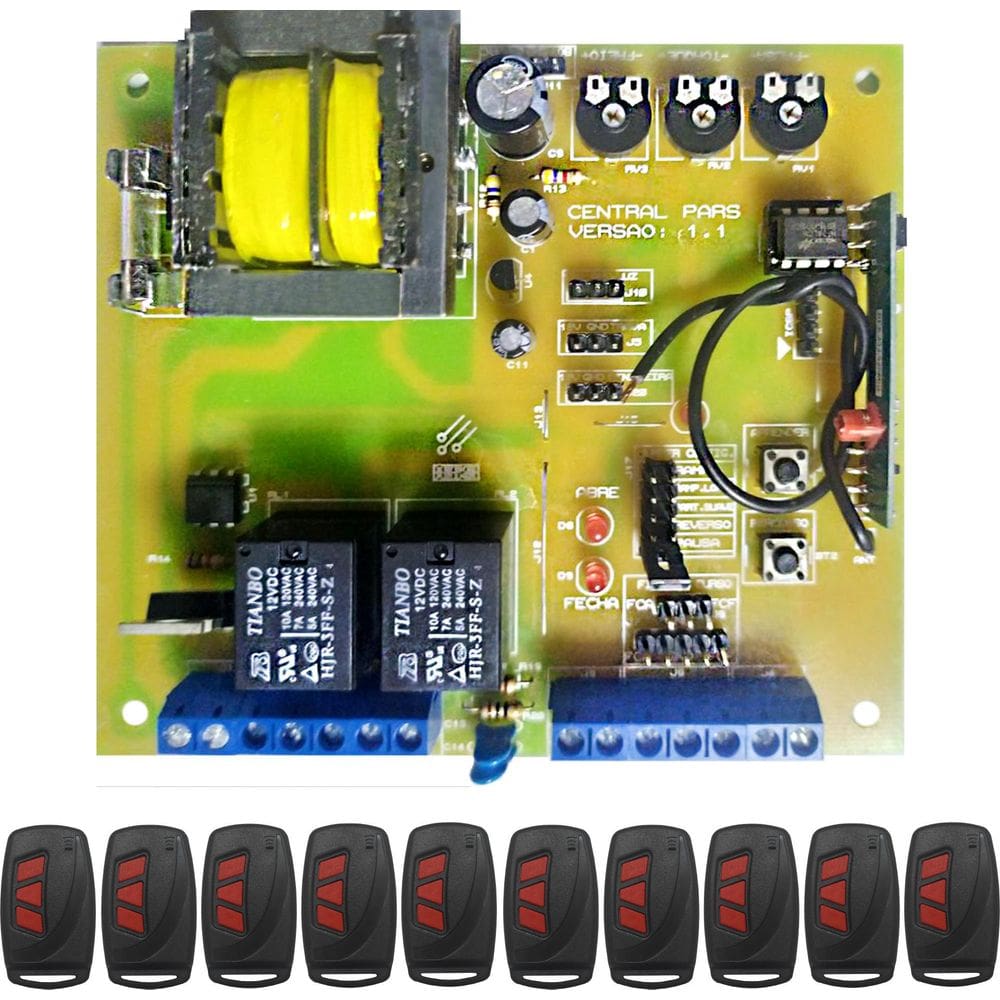 Kit 1 Central De Comando Pars + 20 Ctrls Code Learning 6003